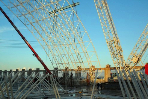 冀州大门网架工程